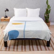 Nature and culture Throw Blanket