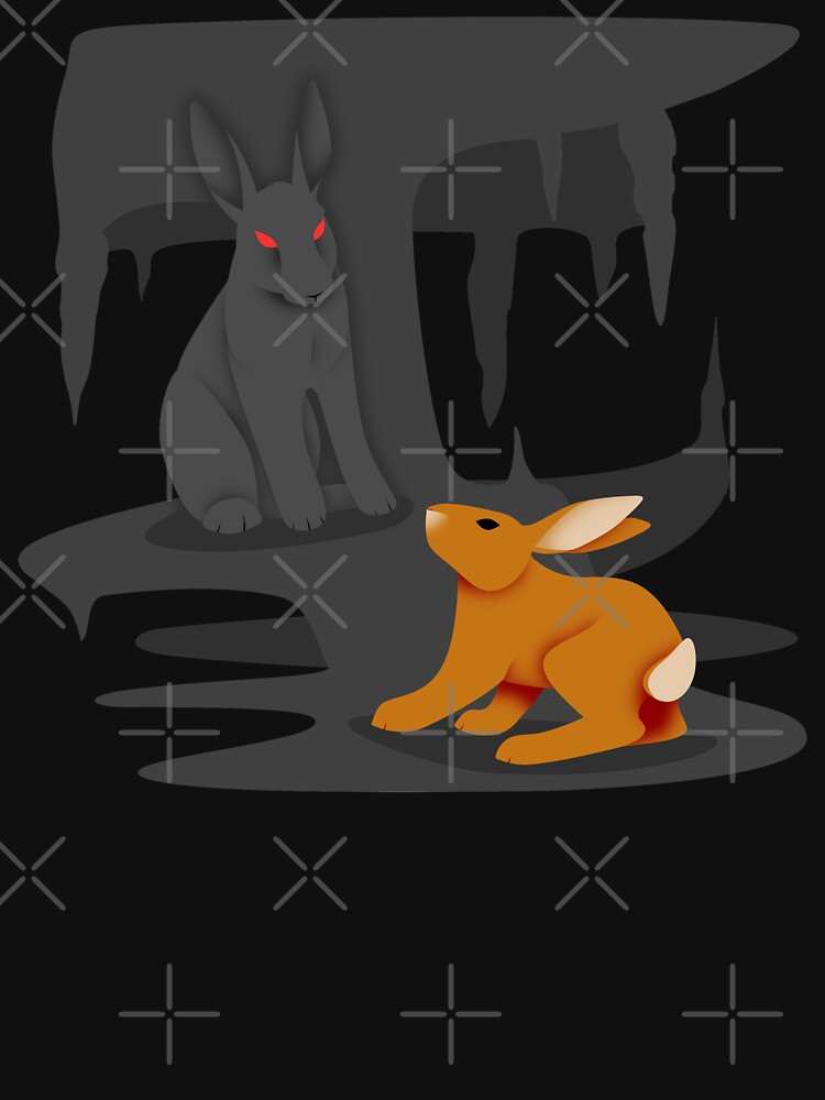 El-ahrairah and the Black Rabbit of Inlé by DeguArts