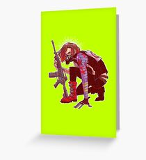 Punk!Winter Soldier Greeting Card