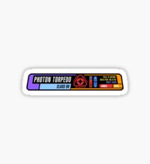 Pegatina Photon Torpedo