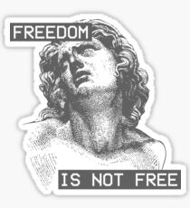 Freedom Isn't Free Sticker