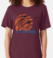 Scarred Sunset Slim Fit T-Shirt