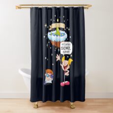 Dee Dee Explains Science Shower Curtain