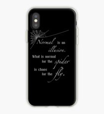 Normal is an Illusion - Morticia Addams iPhone Case