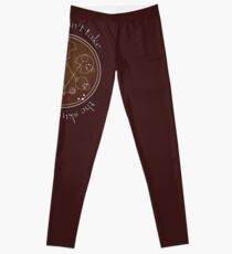 "You can't take the sky from me!" in Gallifreyan Leggings
