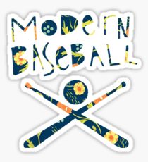 Modern Baseball Logo Sticker