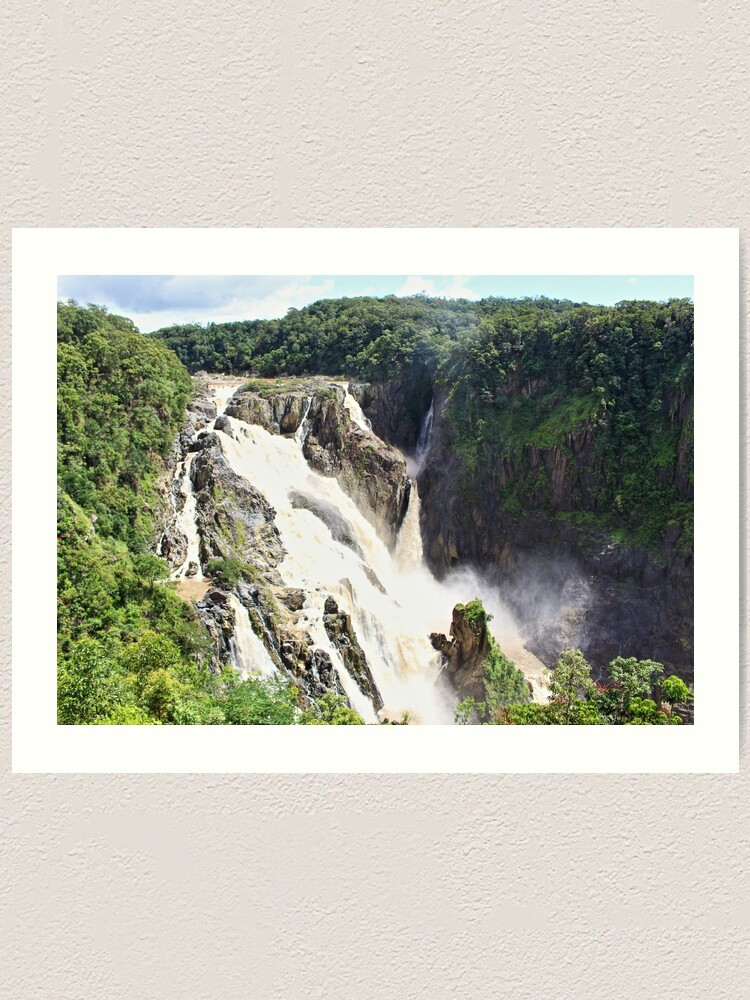 Alternate view of Spectacular Barron Falls Art Print