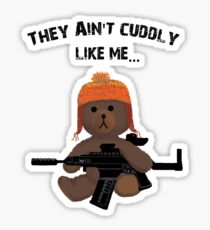 Cuddly Jayne - different font Sticker