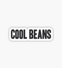 cool beans Sticker