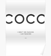Coco Chanel Poster