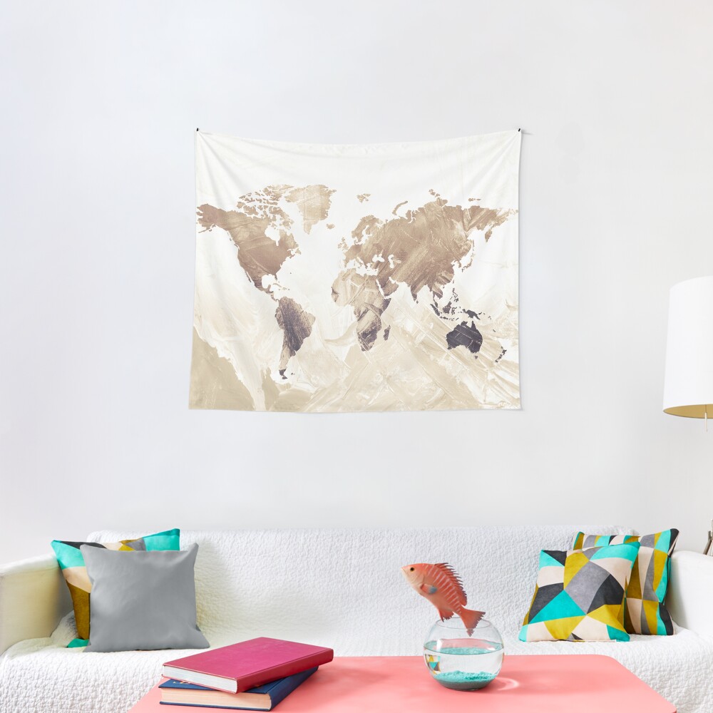 MAP-Freedom vibes worldwide III Tapestry