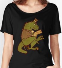 Gentleman T-Rex Women's Relaxed Fit T-Shirt