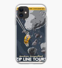 Zipline through the Asteroid Belt iPhone Case