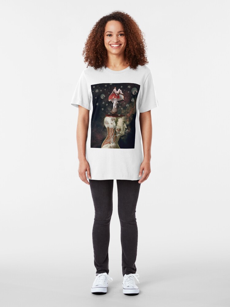 Alternate view of Dreams Are The Touchstones Of Our Character Slim Fit T-Shirt