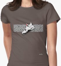 8-bit basketball shoe 4 T-shirt Women's Fitted T-Shirt