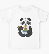 Camiseta para niños Ramen Panda