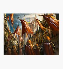 The Knight's Homecoming Photographic Print