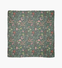 Glowy bosque forest floral pattern Scarf