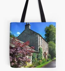 Cottage at New Lanark Tote Bag