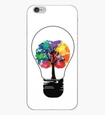 Vinilo o funda para iPhone Mente creativa