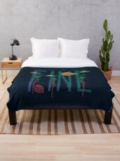 Breathe Throw Blanket