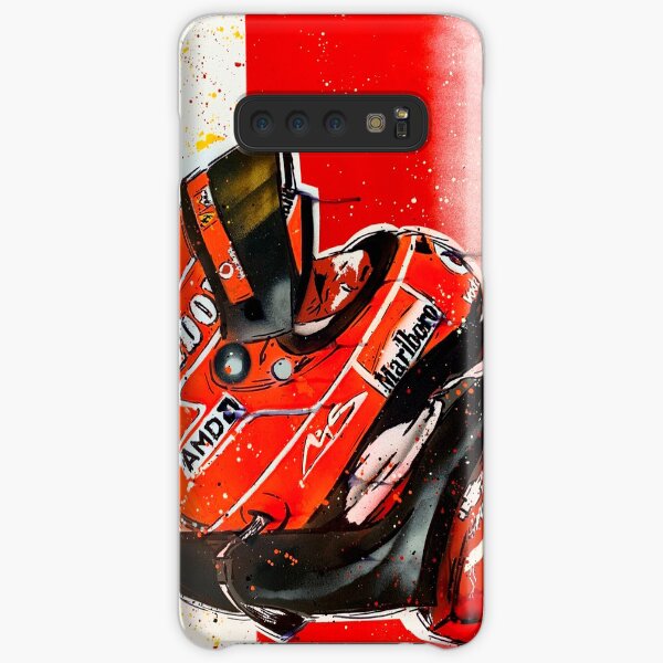 Michael Schumacher - Ferrari F1 graffiti painting by DRAutoArt Samsung Galaxy Snap Case