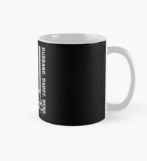 Patriotic Trucker Dad Truck Driver American Flag Fathers Day T-shirt Gift Classic Mug