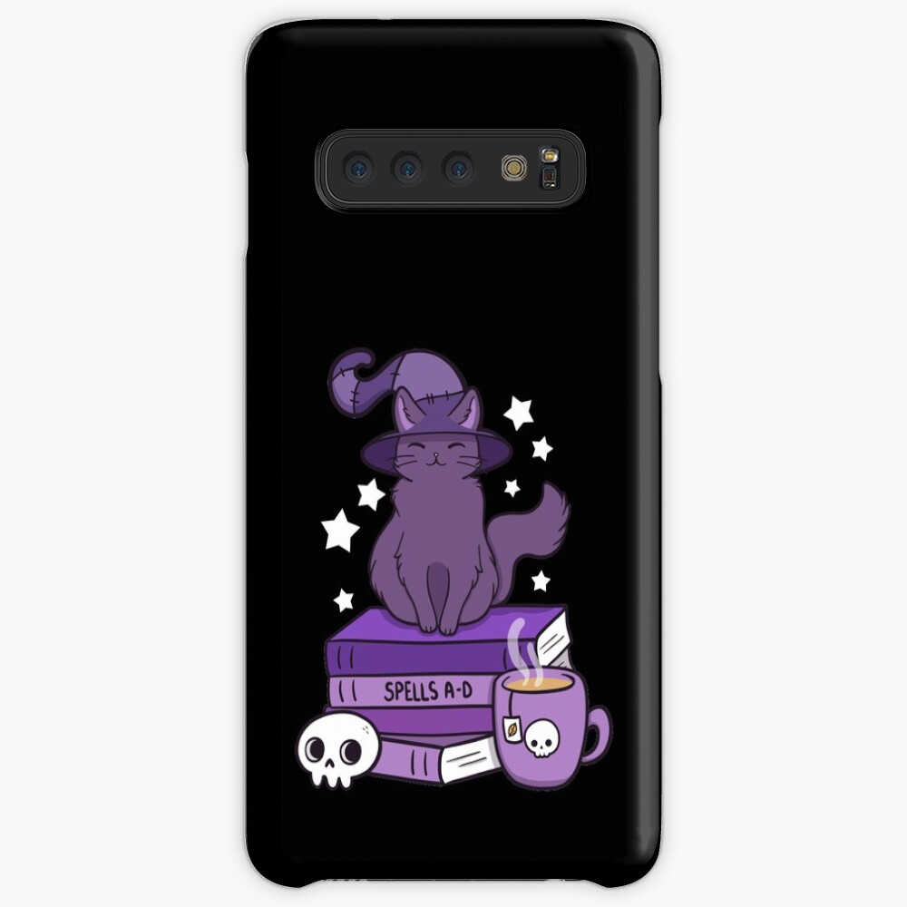 Feline Familiar 02 // Black Case & Skin for Samsung Galaxy