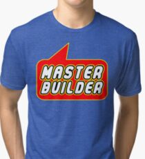 Master Builder, Bubble-Tees.com Tri-blend T-Shirt