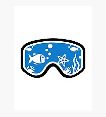 Diving goggles Photographic Print