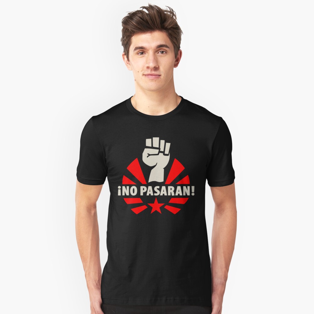 t shirt no pasaran