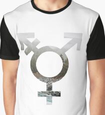 Nicht-binäres Naturdesign 1 Grafik T-Shirt