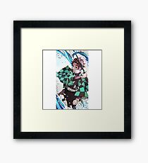 Demon Slayer Kimetsu no yaiba Framed Print