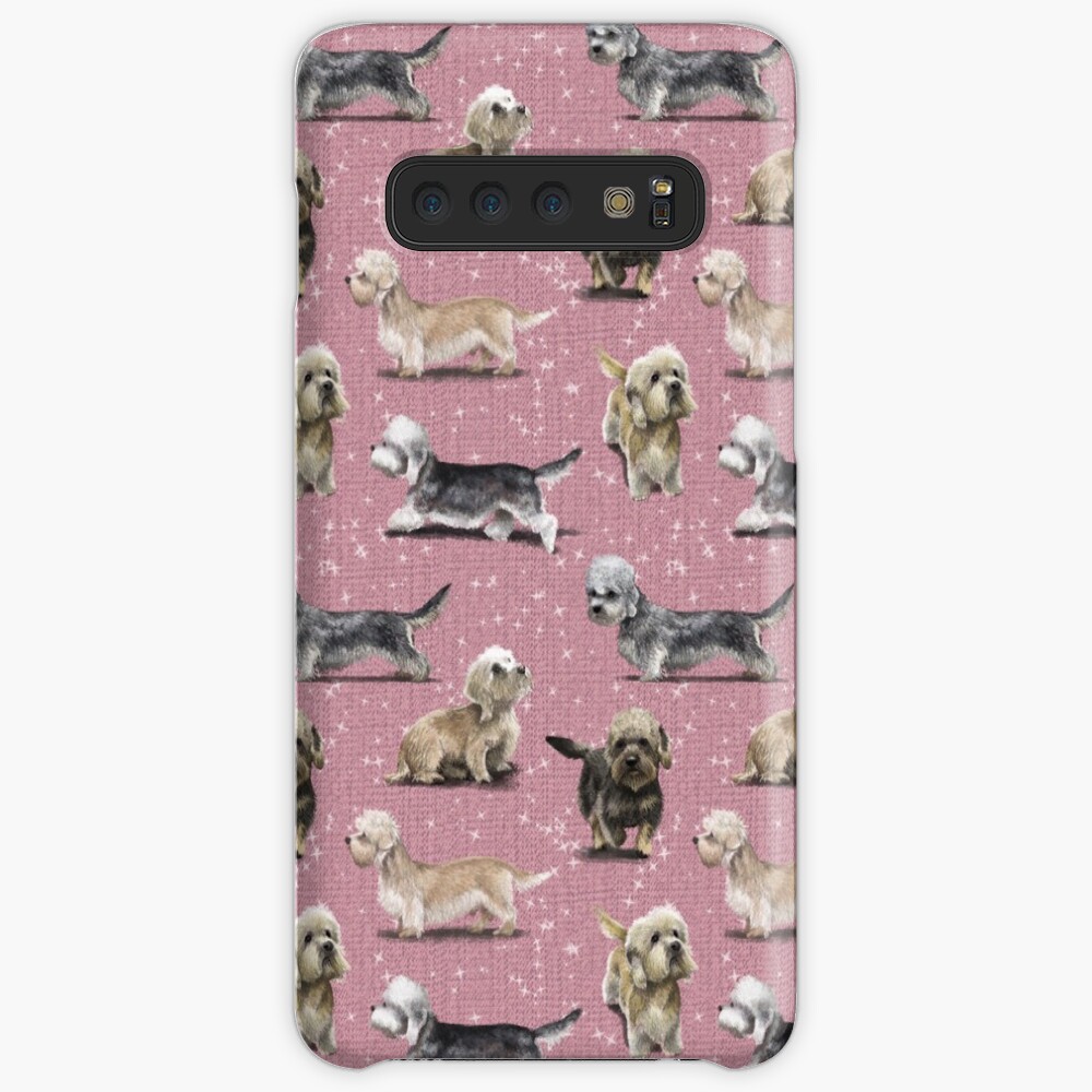The Dandie Dinmont Pink Case & Skin for Samsung Galaxy