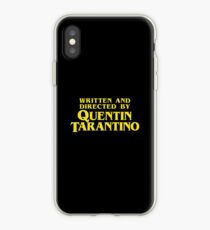 Geschrieben und Regie von Quentin Tarantino iPhone-Hülle & Cover