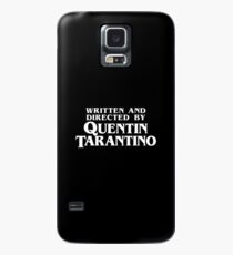 Geschrieben und Regie von Quentin Tarantino Hülle & Klebefolie für Samsung Galaxy