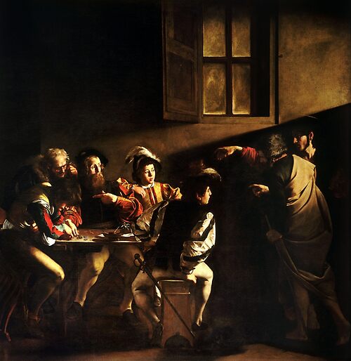 	The Calling of Saint Matthew, masterpiece, Michelangelo Merisi da Caravaggio, #People, #group, #adult, #art, music, indoors, furniture, painting, flame, men, home interior, light, natural phenomenonShop all products	