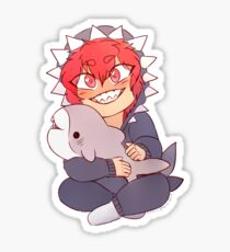 Bukkit shark onesie rock boi! Art by the wonderful @smol_ghosts ❤️ Sticker