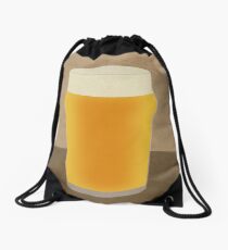 A Pint of Beer Drawstring Bag