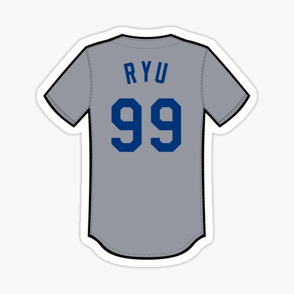 la dodgers ryu jersey