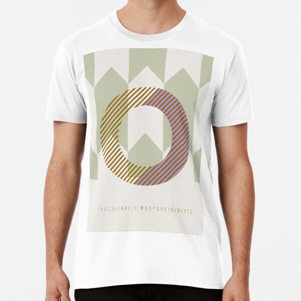 Typeface "O" Premium T-Shirt