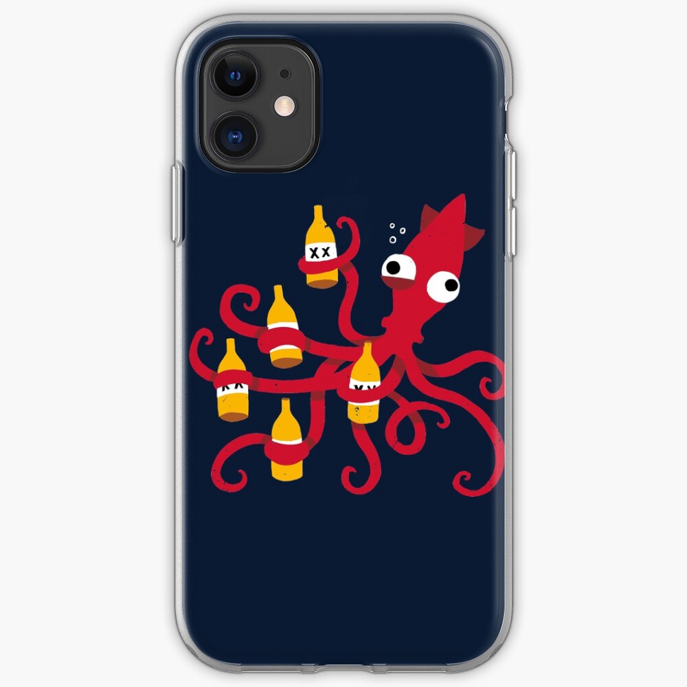 Drunk Octopus iPhone 11 case Drunk Octopus iPhone 11 case