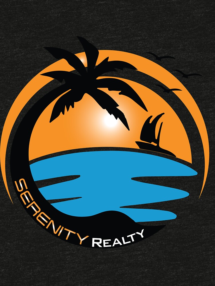 "Serenity Realty Logo " Tshirt by AthenaContent Redbubble