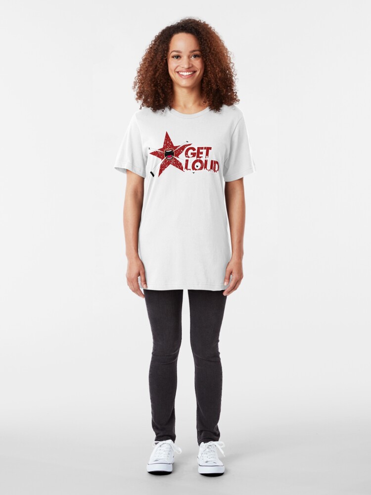 Alternate view of Get Loud!!! Slim Fit T-Shirt