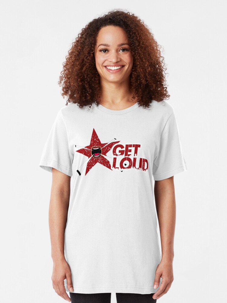 Alternate view of Get Loud!!! Slim Fit T-Shirt