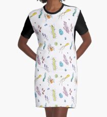 We're With Stupid (Smart Microbes) - For Light Shirts Graphic T-Shirt Dress