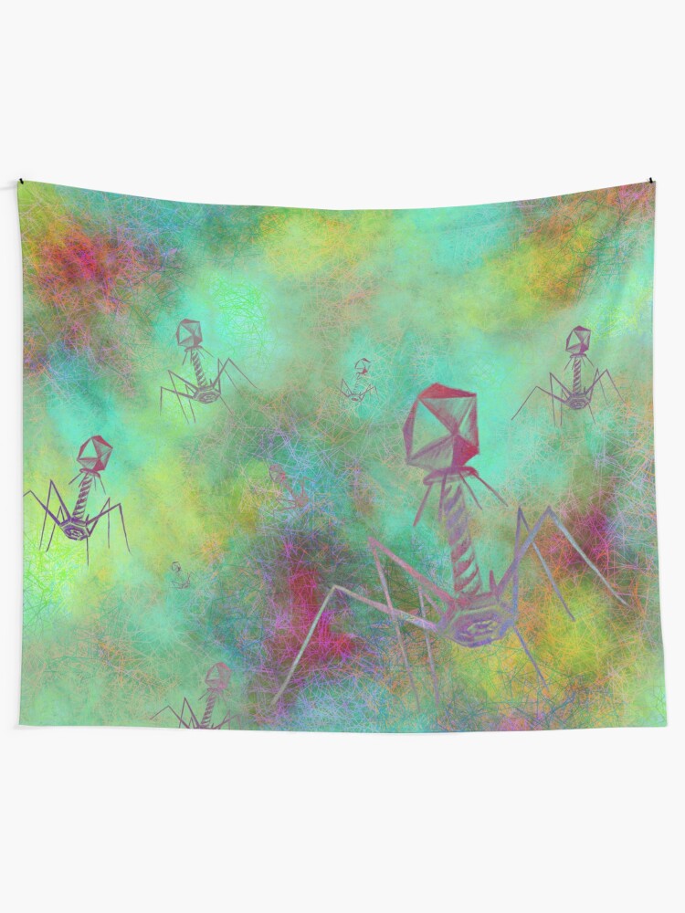 Alternate view of Bacteriophage Invasion Tapestry
