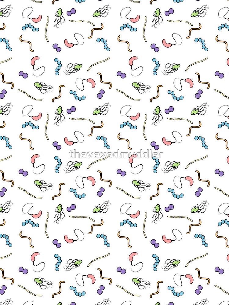 Pastel Rainbow Bacteria by thevexedmuddler