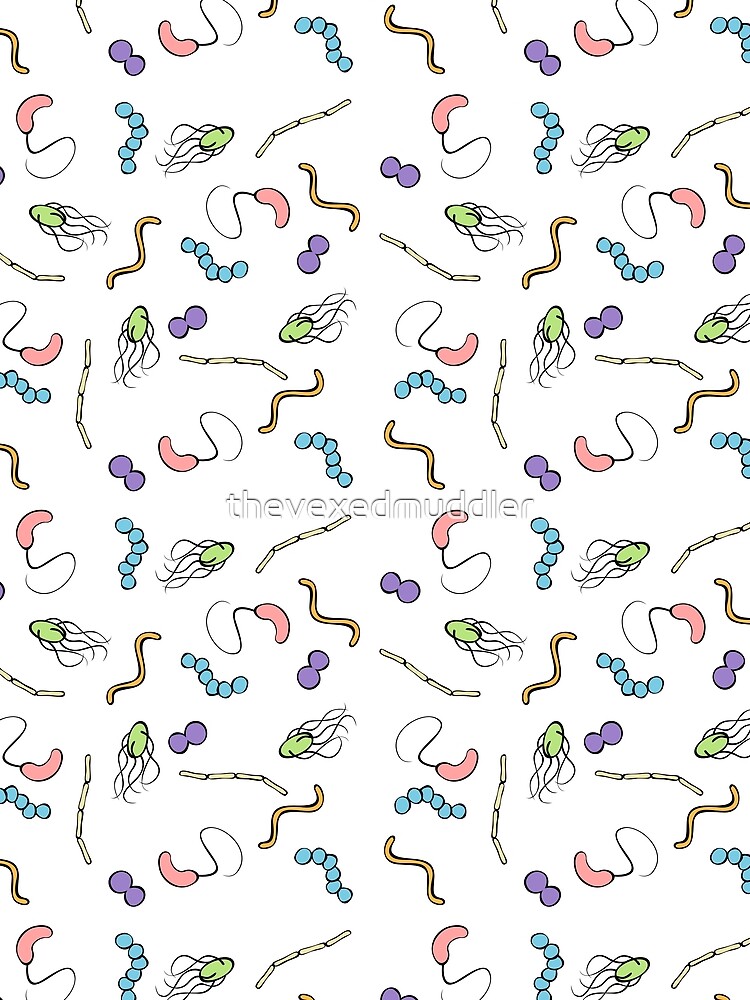 Pastel Rainbow Bacteria by thevexedmuddler