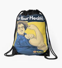 For Your Health! Drawstring Bag